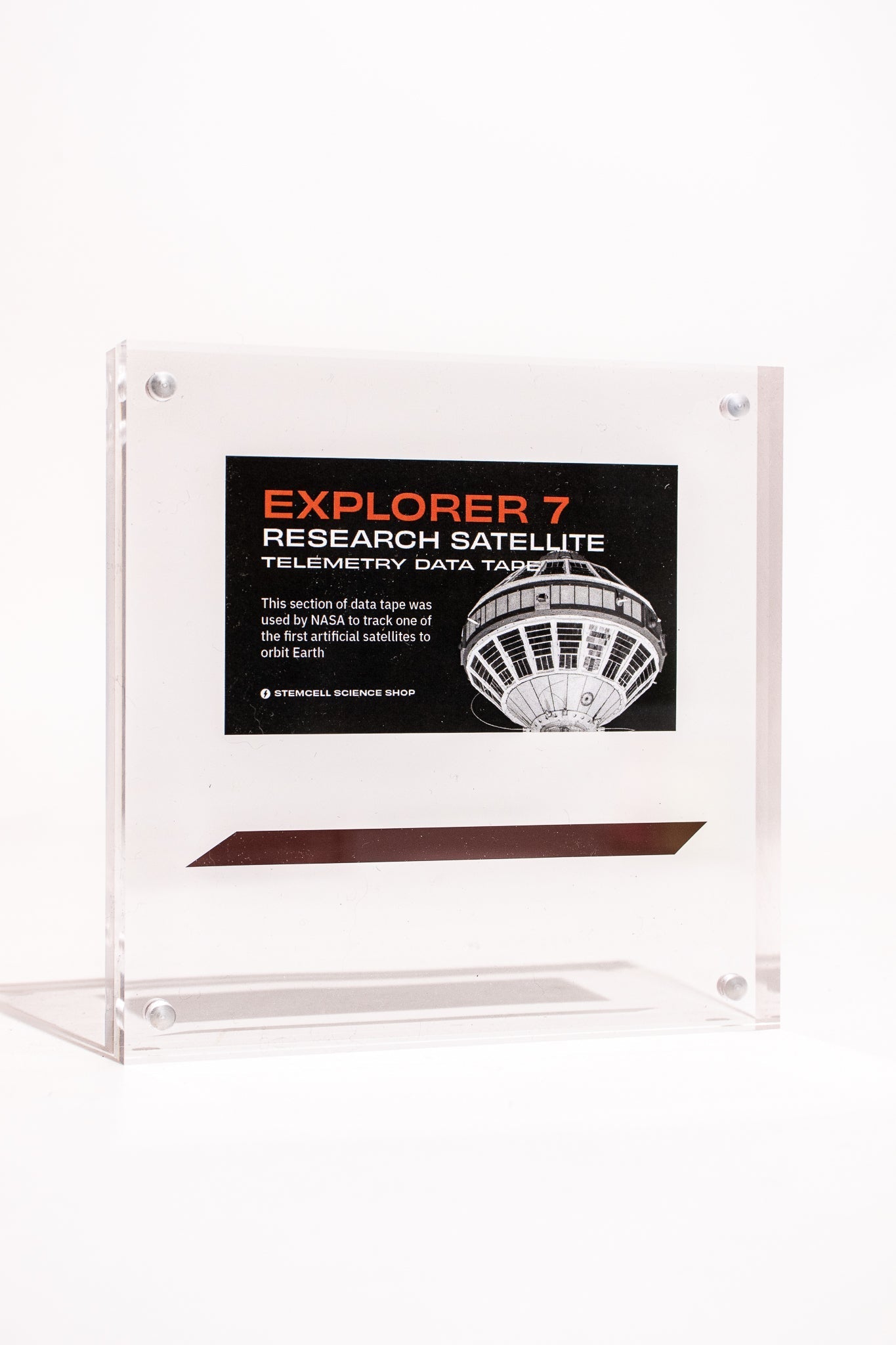 NASA Explorer 7 Satellite Telemetry Data Section